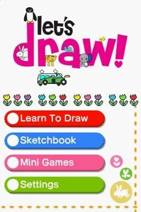 Let's Draw! (USA) (En,Fr,Es) screen shot title